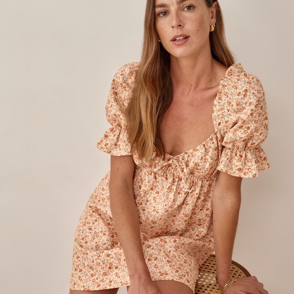 Reformation Dresses & Skirts - Reformation Channa linen dress